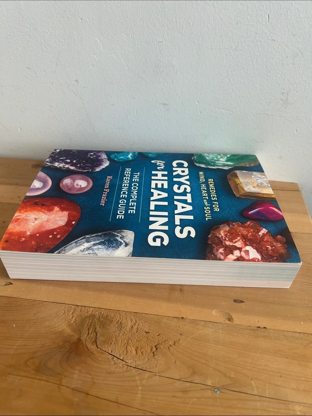 Callisto Blue Cover 'Crystals for Healing' Coffee Table Book
